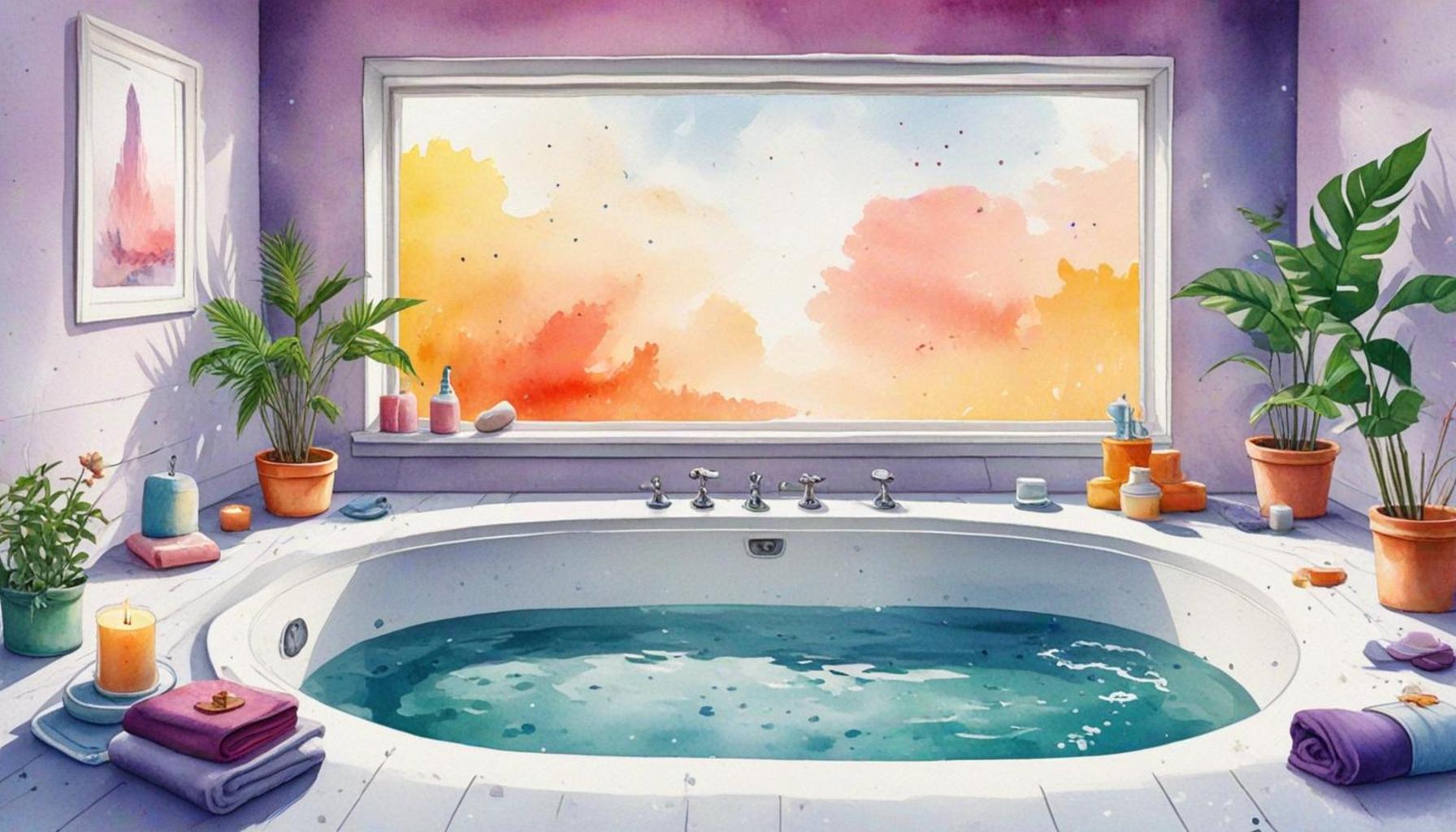 Create a Meditation Space in Your Bath Stress Reduction Tips