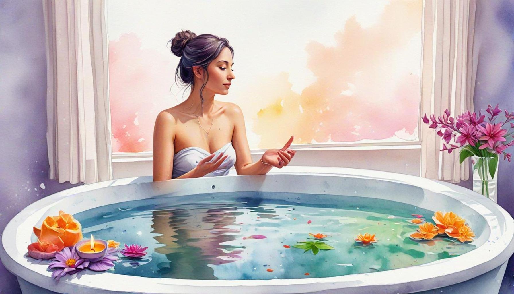 Using Mantras in Bath Meditation: Reinforcing Calmness and Alleviating Stress