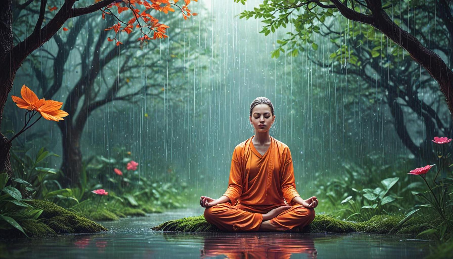 Meditation Techniques in the Rain: Connecting with Nature and Consciousness