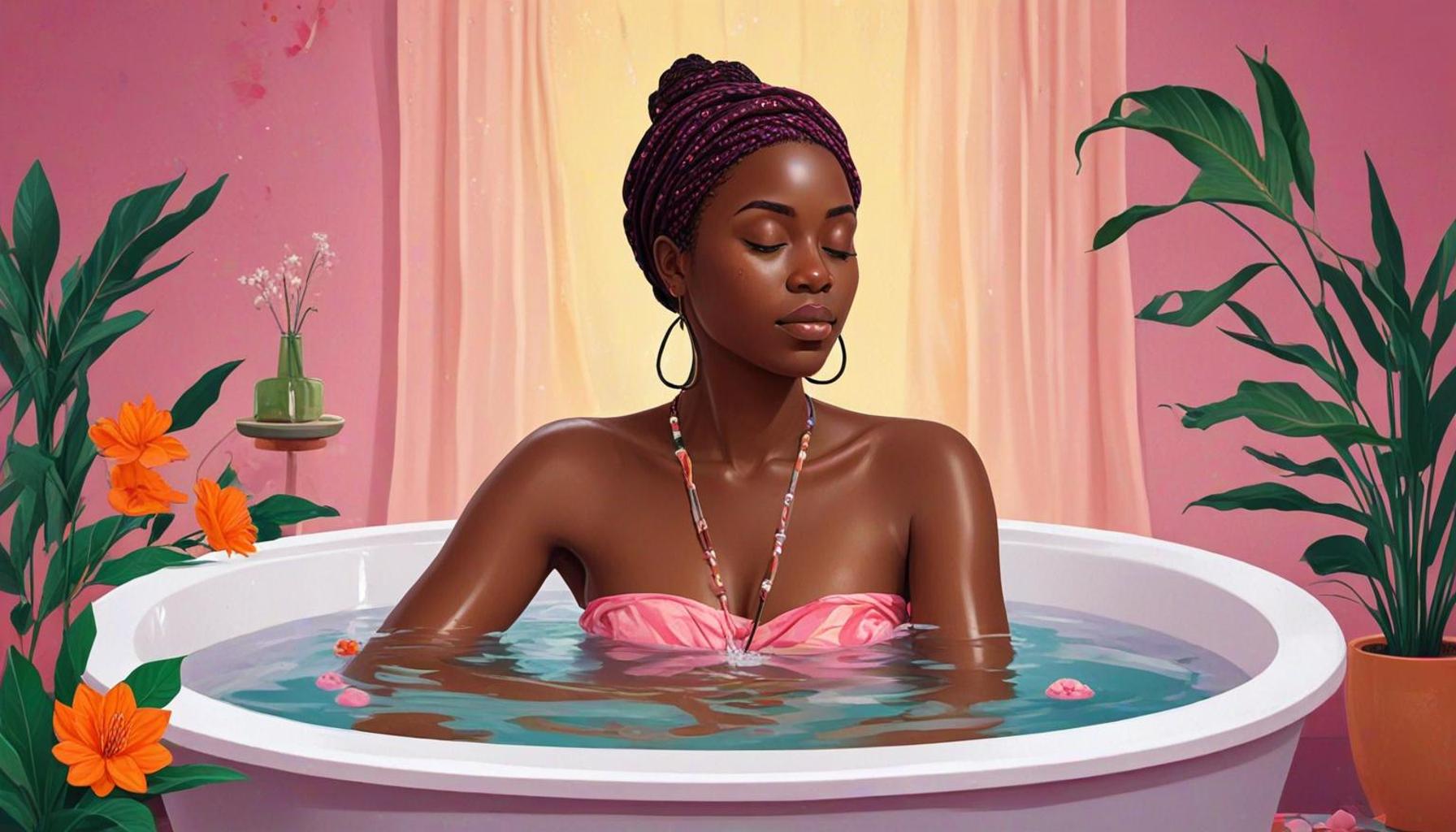 The Importance of Meditation in Bathing for Mental Health: A Self-Care Ritual for Nigerian Women