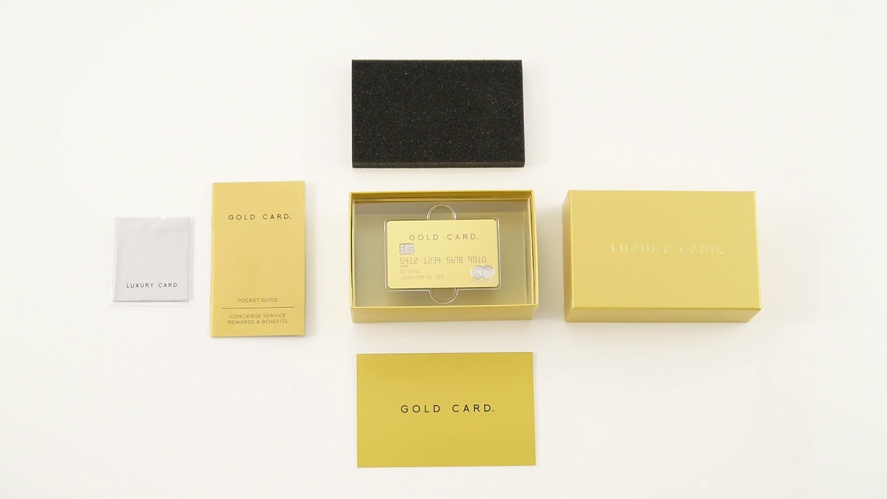 How to Apply for the Luxury MasterCard Gold Credit Card Today