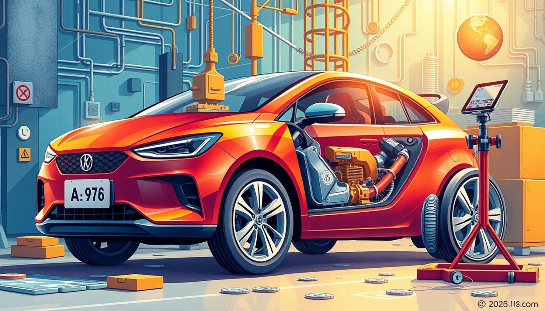 O impacto da eletrificação na mecânica avançada de veículos