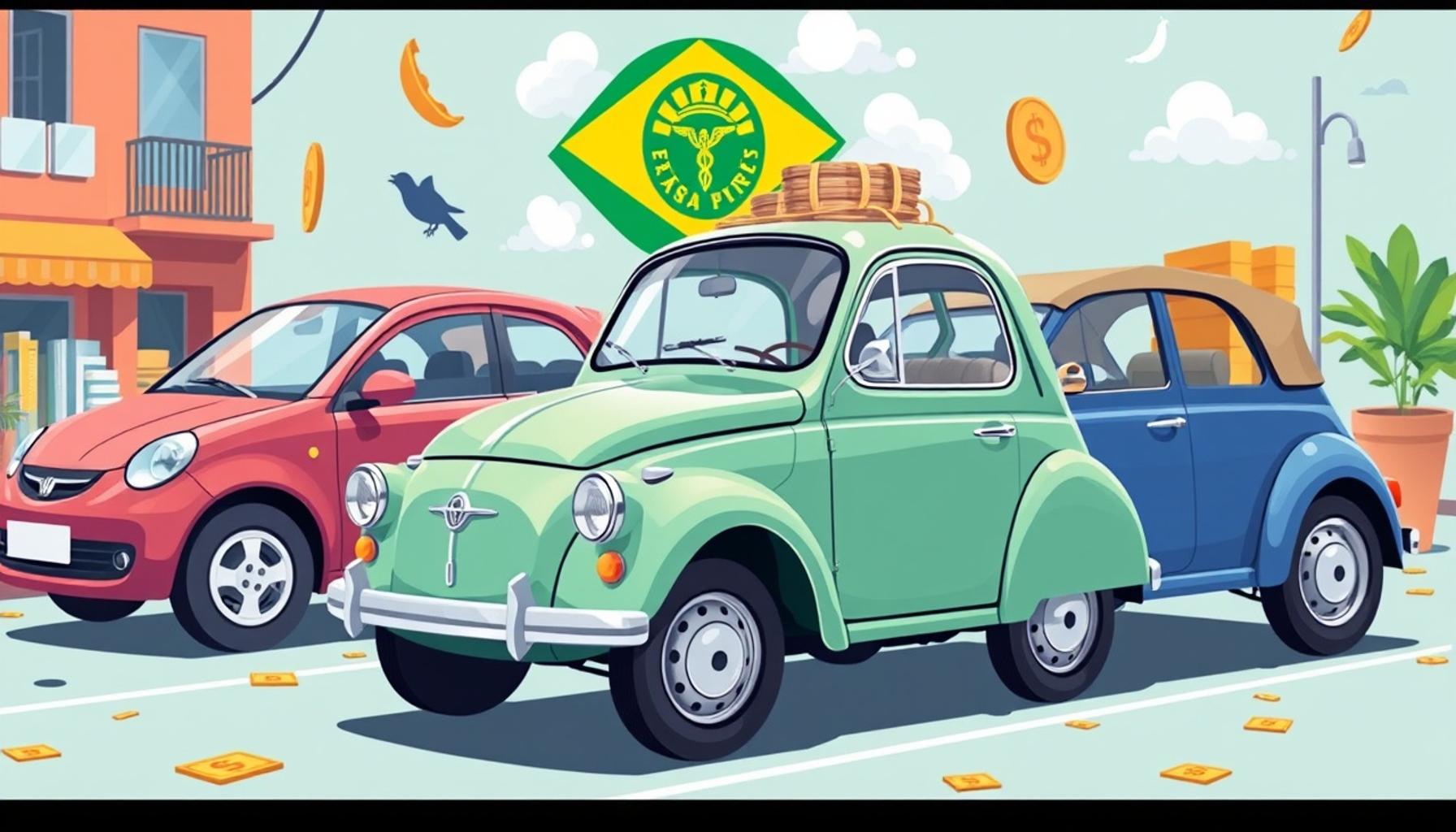 A Evolução dos Modelos Populares no Brasil: Do Fusca ao Novo Onix