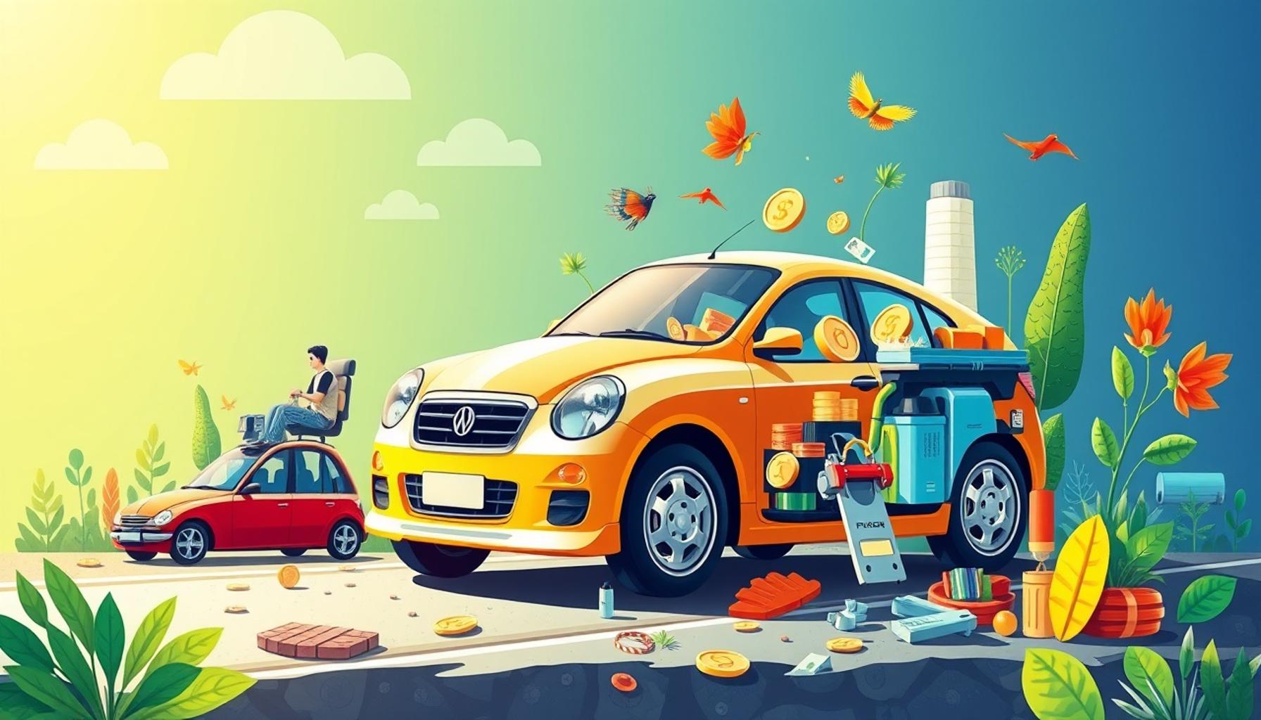 Análise do Ciclo de Vida dos Carros: Eficiência Energética e Impactos Ambientais