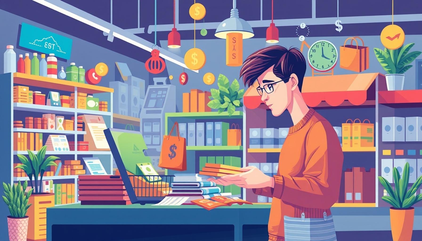 The Behavior of Consumers in Immersive Virtual Shopping Environments